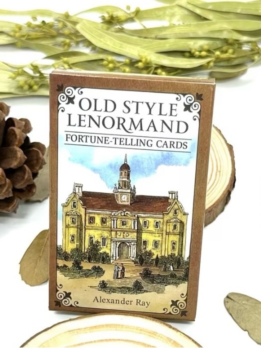 Old Style Lenormand Fortune-Telling Cards by Alexander Ray - Yellow Box